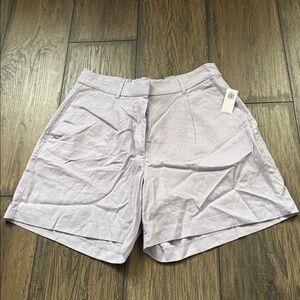 Women's Lavender Trouser Shorts